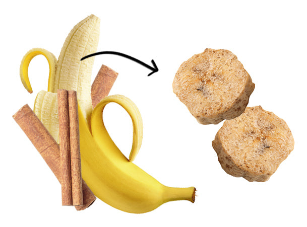 Chewy Banana Slices, Cinnamon Churro