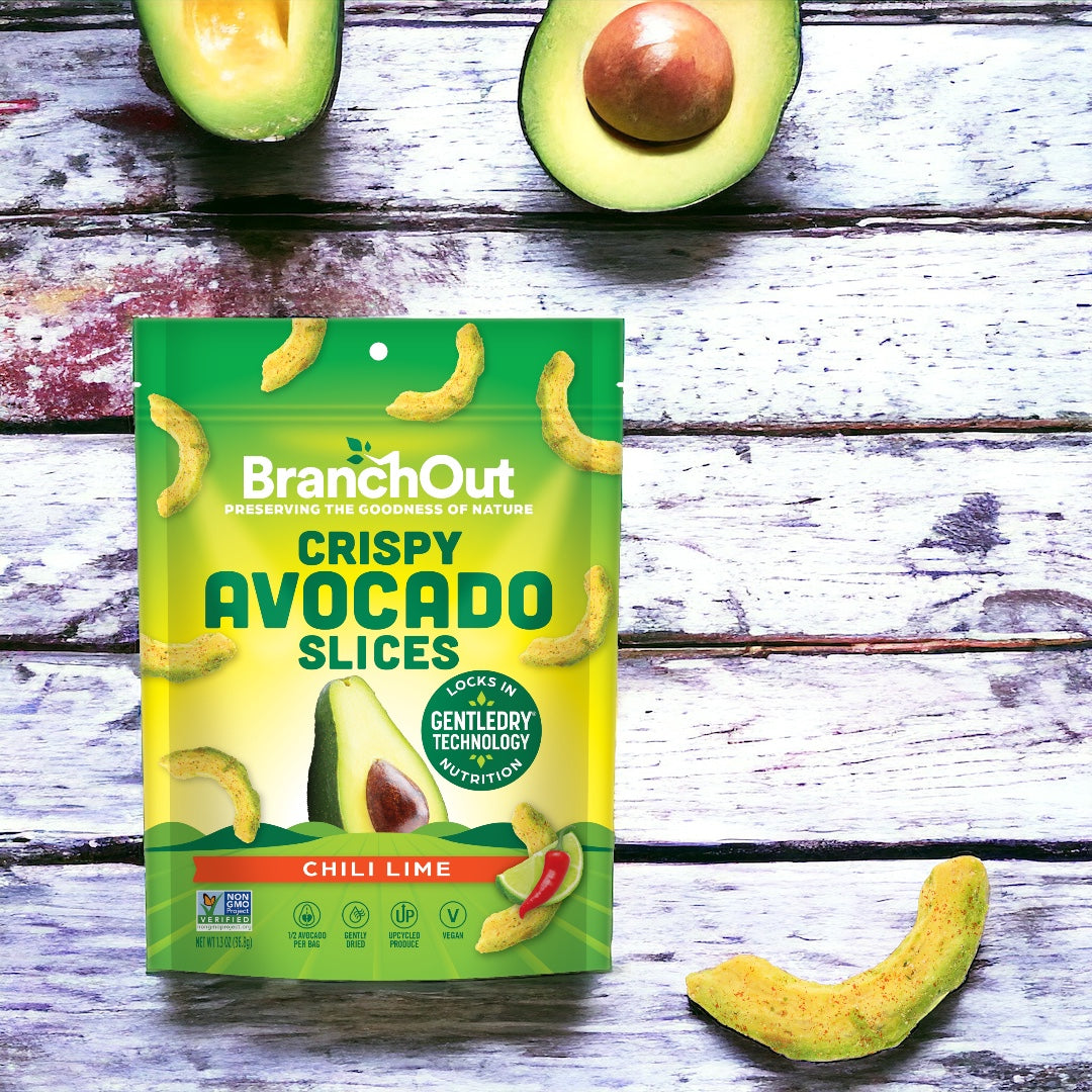 Avocado Chips, Chili Lime - 8 bags