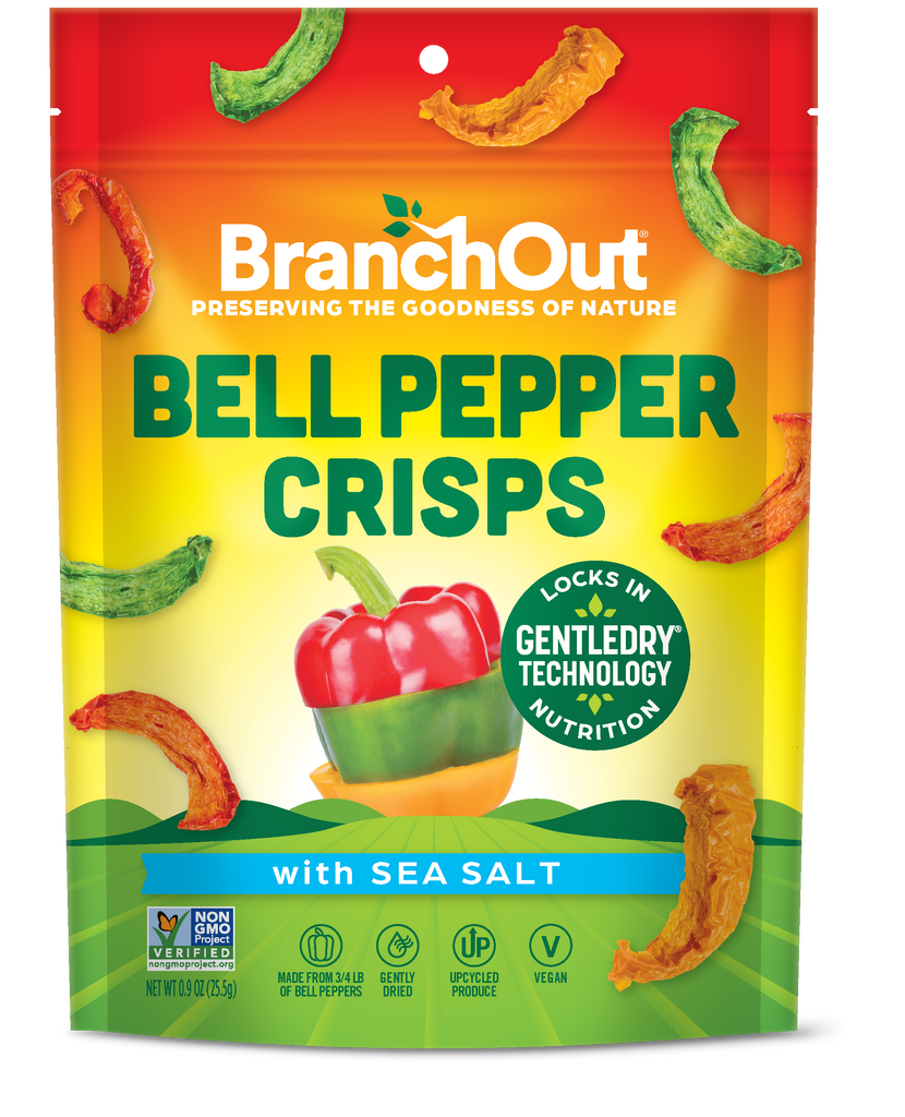 Bell Pepper Crisps -  8 bags