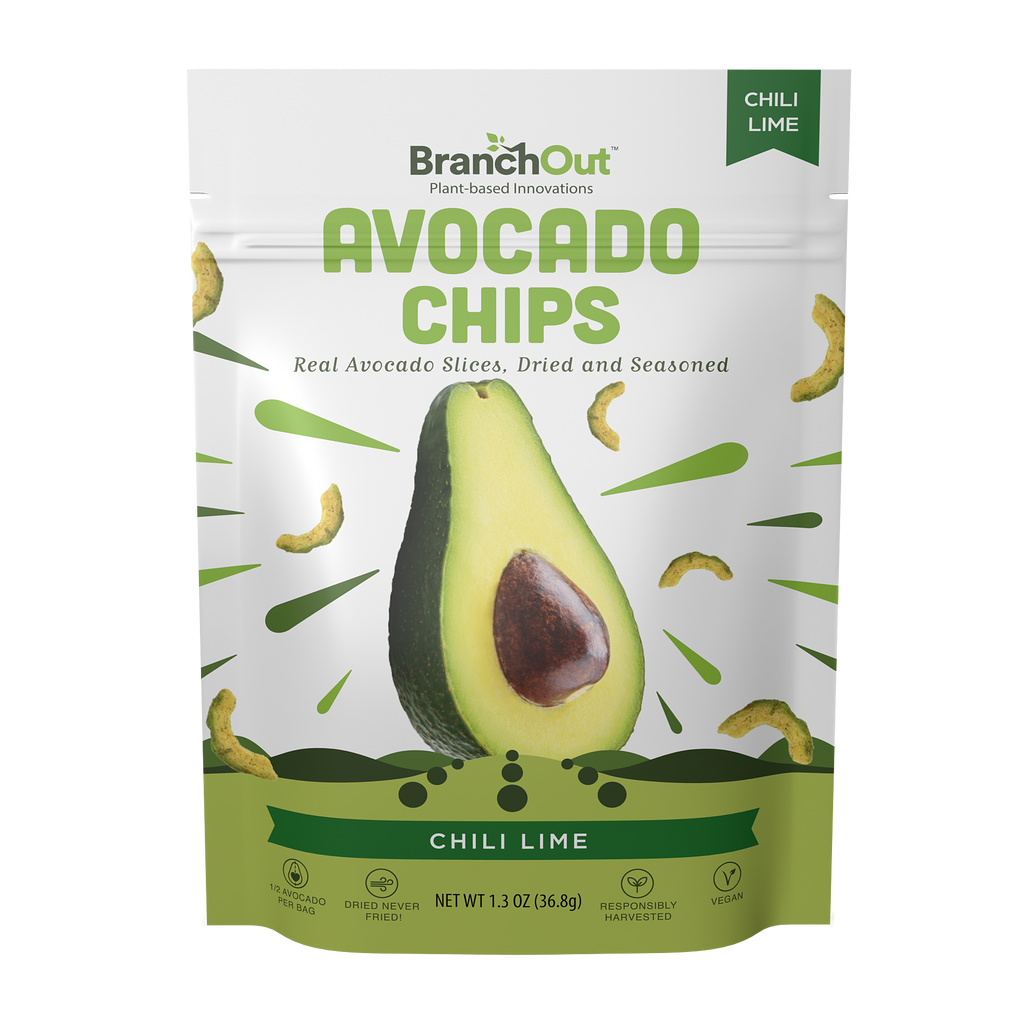 Avocado Chips, Chili Lime - 8 bags